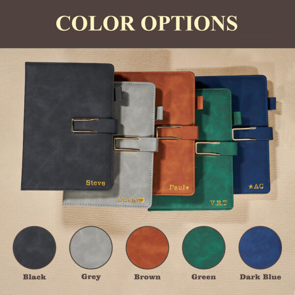 Leather Journal Gift Set