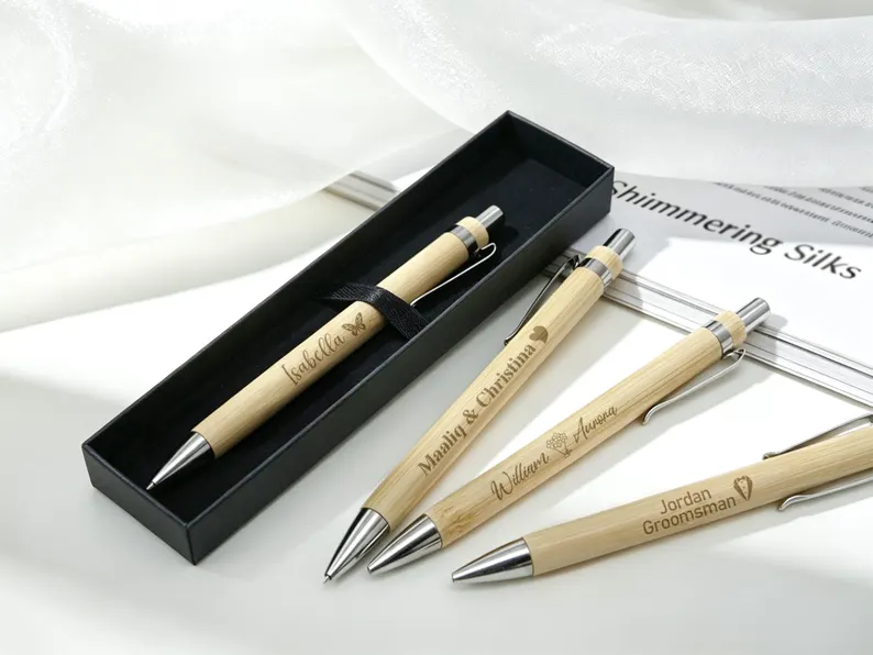 Bamboo pens