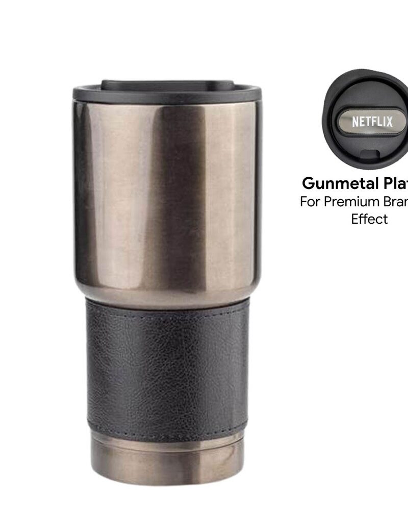Bolin - Hans Larsen Insulated Tumbler with Grip Sleeve 530ml – Black